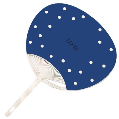 Hand Fan with Plastic Handle