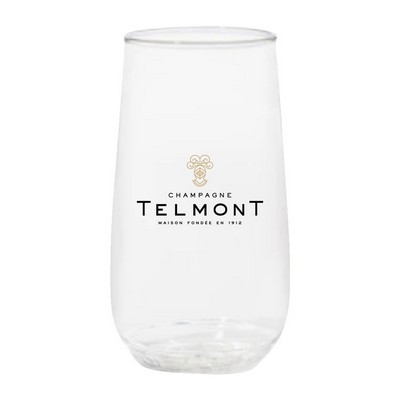 6oz Plastic Stemless Champagne Flute