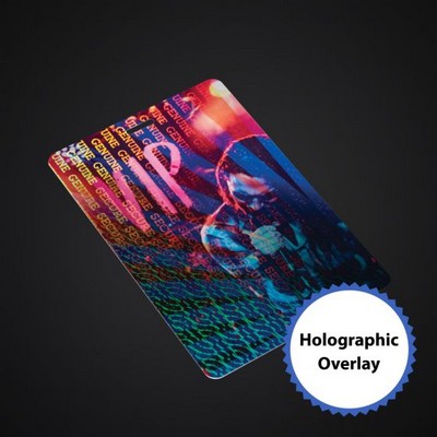 3 3/4 x 5 1/2 Prem Event Badge-Holographic