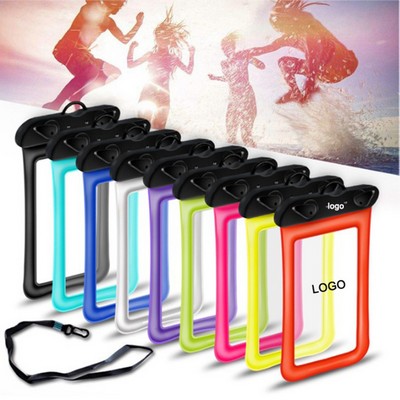 New Floating PVC Water Poof Cellphone Pouch