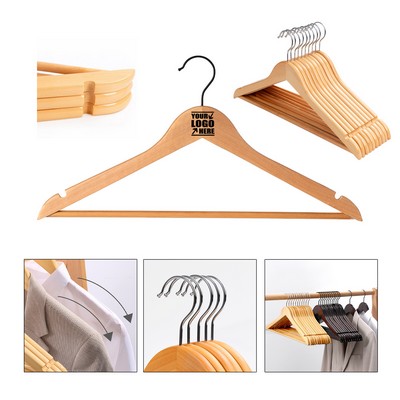 Wooden Coat Hanger Rack