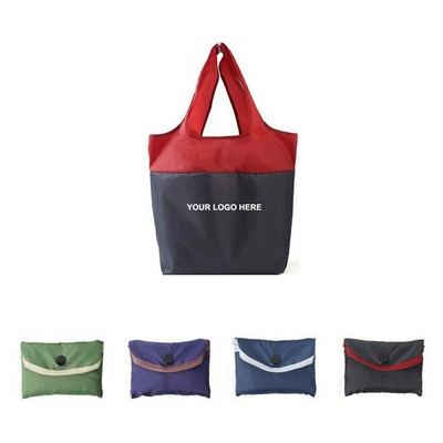 Folding Polyester Handle Bag