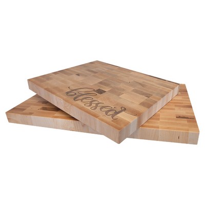 13" x 16" Maple Butcher Block Cutting Boards