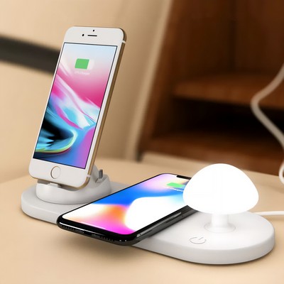 Mushroom Lamp Charging Station