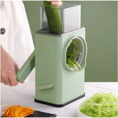 New 3 in 1 Set Manual Vegetable Slicer Kitchen Rotary Cheese Grater