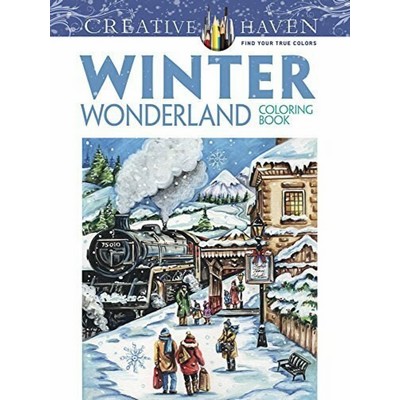 Creative Haven Winter Wonderland Coloring Book