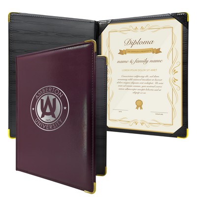 Diploma Holder Deluxe Portrait