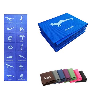 Foldable Thick Non-Slip Exercise Yoga Mat