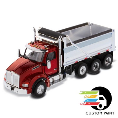 1:50 Kenworth T880 SBFA Tandem w/Lift Axle & Chromed Dump