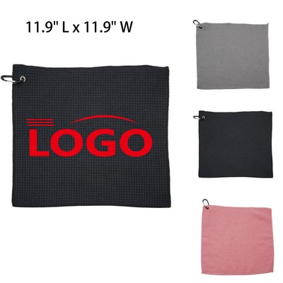 Microfiber Golf Towel with Clip