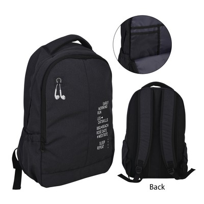 600D Polyester Lightweight Premium 17" Laptop Backpack