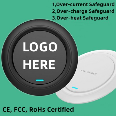 Round 15W Wireless Charger