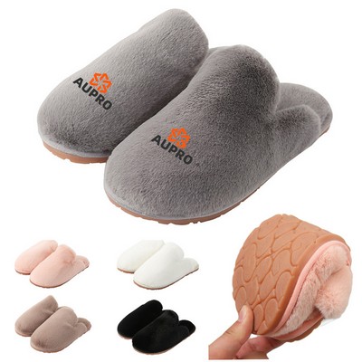 Anti-slip Furry Slippers