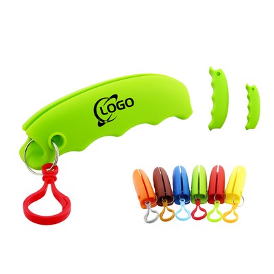 MOQ 100pcs Silicone Handle For Shopping Bag Handguard