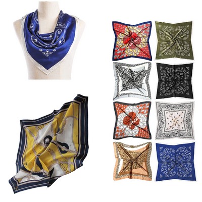 Ice Silk Full Color Square Bandana