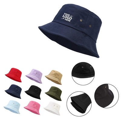 Cotton Packable Bucket Hat