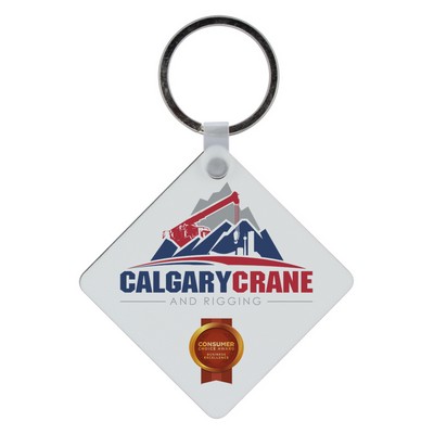 Sublimated Mdf SquareKey Chain, Award Trophy, x