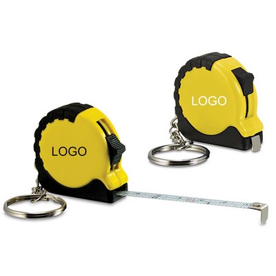 3' Tape Measure Key Chain