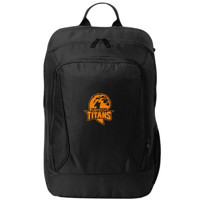 Port Authority ® City Backpack (18.75" x 11.25" x 4.75")