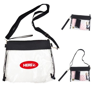 Clear Crossbody Stadium Approved Purse