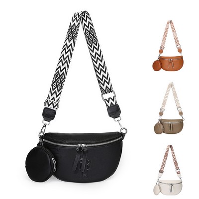 Genuine Leather Shoulder Crossbody Bag