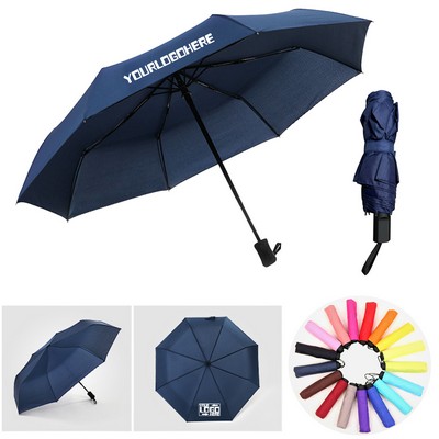 Folding 43" Arc Telescopic Umbrella