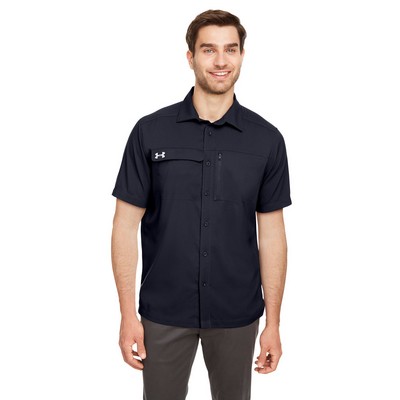 UNDER ARMOUR Men's Motivate Coach Woven Shirt