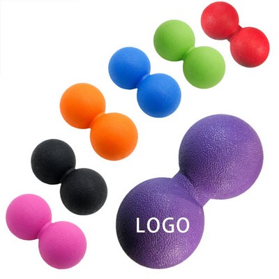 4 4/5" x 2 2/5" TPE Peanut Shape Yoga Fitness/Exercise Double Massage Balls