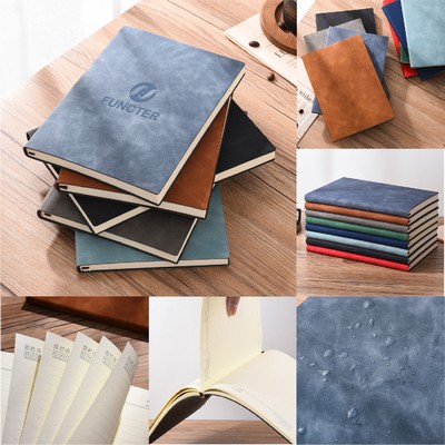 B5 Soft Leatherette Bound Journal Writing Notebook Executive Notebook Meeting Journal