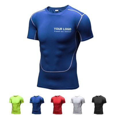 Men Quick Dry Performance T Shirt