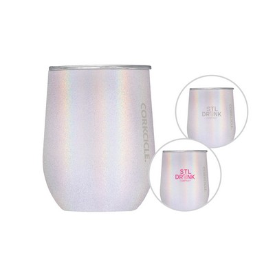 Corkcicle 12 Oz. Stemless Wine Cup - Sparkle Unicorn Magic