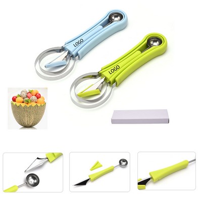 3-In-1 Melon Fruit Carving Tools Knife