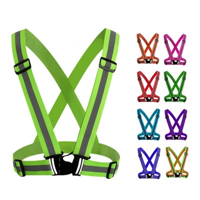 High Visibility Safety Reflective Suspenders