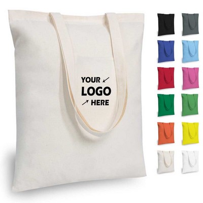 Solid Color Portable Canvas Bag