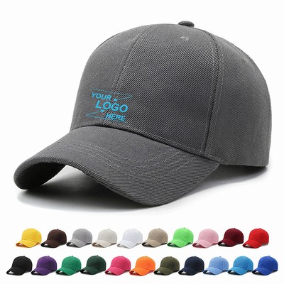 Organic Cotton 6-Panel Baseball Cap