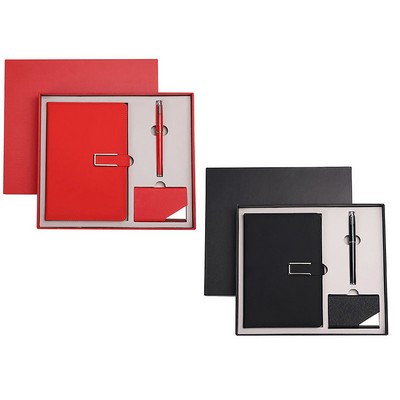 Leather Notebook Set - Ideal Luxury Gift for Business Offices