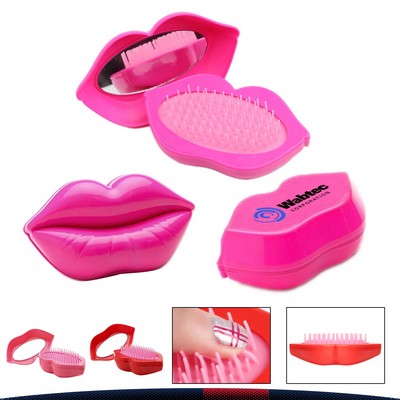 2 in 1 Lip Shaped Massage Comb