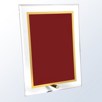 Acrylic Red Complex Plaque (Large)