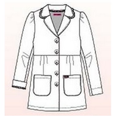 Cureology™ Koi™ Betsey Johnson Juniper Lab Coat