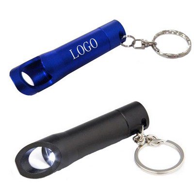 Led Illuminated Bottle Opener Keychain