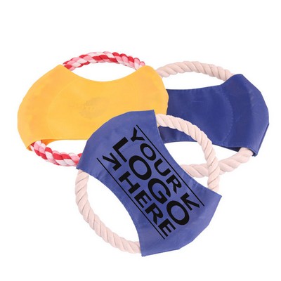 Cotton Rope Flying Disc Dog Chew Toy