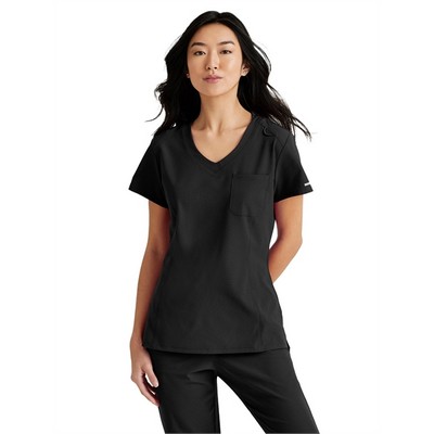 Skechers® Vitality by Barco™ Women's Dignity Tuck-In Scrub Top