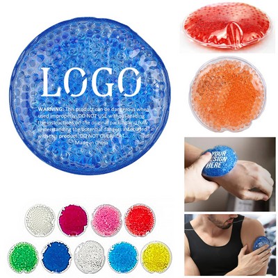 Small Round Gel Beads Hot/Cold Pack