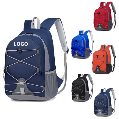 Durable Nylon Waterproof Daypack with Multiple Pockets