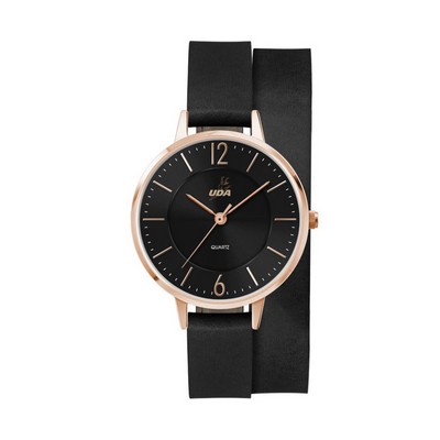 34mm, Rose Gold Metal Case, 3-Hand Mvt