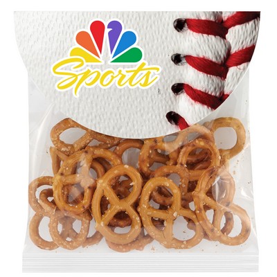 Large Homerun Header Bags - Mini Pretzels