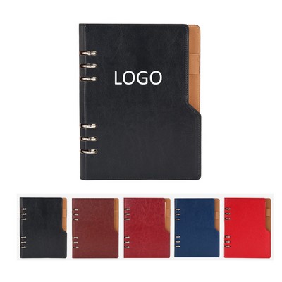 A5 Pu Loose-Leaf Business Agenda Notebook