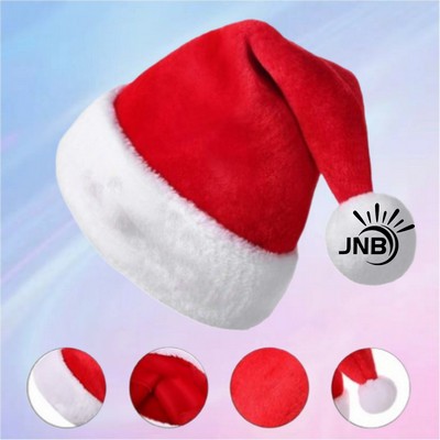 Soft Plush Santa Claus Hat