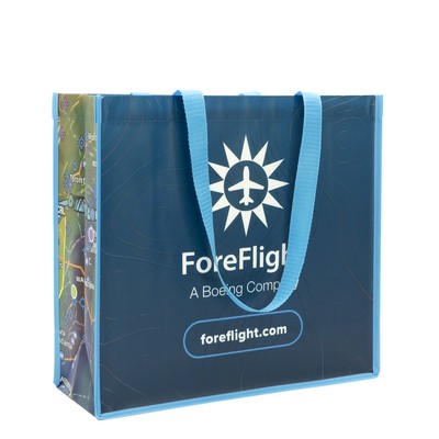 Premium Grade 135g Laminated Non-Woven PP Tote Bag 16"x14"x6"