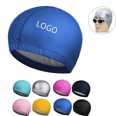 Waterproof PU Swim Cap - Comfortable Fit